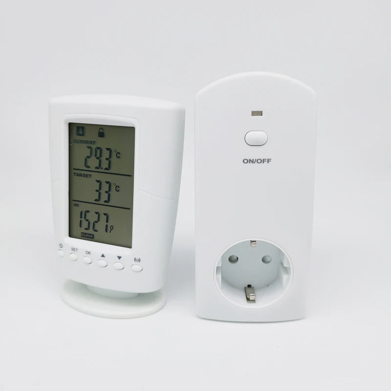220V European Adjustable Air Conditioner Thermostat Also Available for Switzerland BrazilFrench and UK Areas