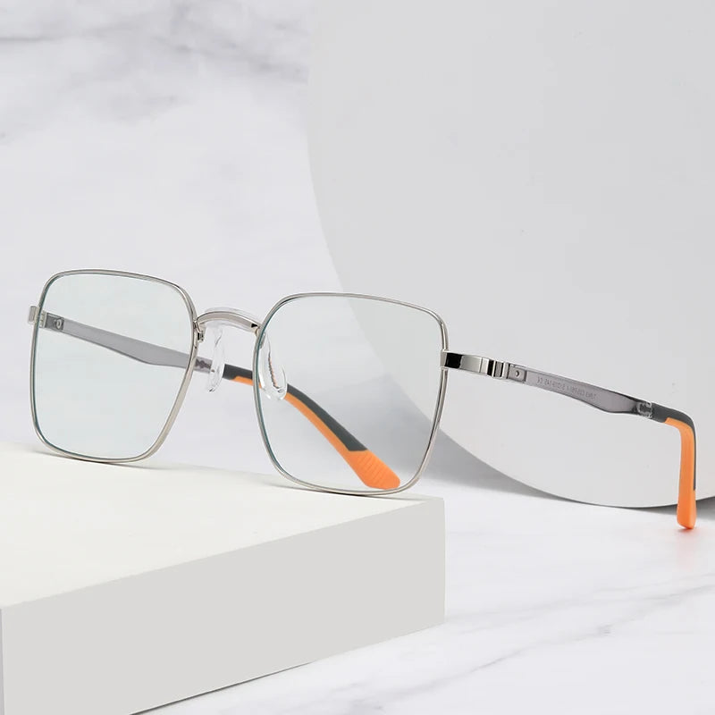 Square Glasses Eyewear Frame Unisex TR90 Anti Blue Light Glasses Frame  Optical Eye Glasses