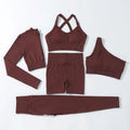 Athletic Plus Size Gym Activewear New Custom Two Piece Fitness Gym Yoga Wear Workout Scrunch Butt Clothing Legging Set for Women