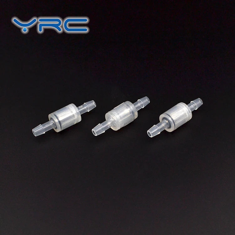 Mini  3/16" Plastic air Non Spring One Way Pressure Relief Valve