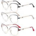 2023 Newest Cat Eye Metal Prescription Glasses Optical Frames Women Men Eye Frames Optical