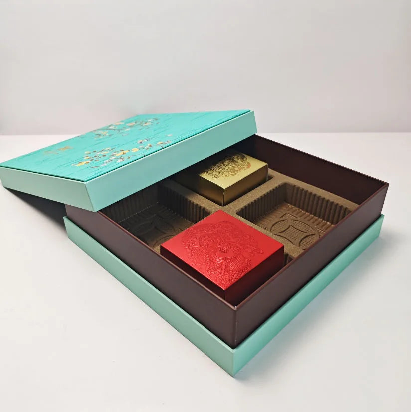 Custom Luxury Magnetic Patisserie Dessert Truffle Chocolate Candy Packaging Paper Box