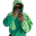 Wholesale Designer Men Hoodie Justin Bieber Tai Chi Color Block Custom Cotton Fleece Sweatshirt Hoodies for Men