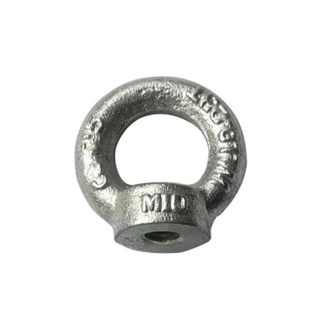 Wholesale Nuts and Bolts Washers Supplier Metal Zinc Hot Dip Galvanized Lifting Eye Nuts DIN582