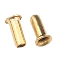 M3 - M6 Copper Brass Eyelet Nail 2mm 3mm 16mm 20mm Hollow Tubular Rivets for Grommets Connecting Metal