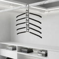 Layer Detachable Storage Holder Mounted Hanger Indoor Space Saving Household One-Piece Clothes Hanger Clothes Drying Rack