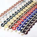 B-C011 High-grade Acrylic Mixed Gold Earrings Ring Series Resin Bag Chain Shoulder Straps Plastic Chains