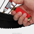 Convenient Portable Mini CO2 High Pressure 130-160PSI Aluminum Alloy Emergency Bicycle Pump Cyclist-Friendly On-The-Go Inflator