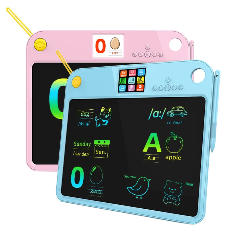 Intelligent Multifunctional Learning Machine With LCD Writing Tablet for Children Learning and Practicing Drawing Board