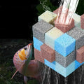 OEM Size Aquarium Bio Filter Media Fish Tank  Soft Bacteria House Filter Media for Pond Filtration System