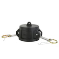 3/4"~4" DC Plastic Adapter Fitting PP Camlock Type DC  Quick Coupling IBC Tank Container Pipe Fittings Camlock Hose End Cap