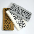 Winter Raw-edged Leopard Dot Hair Bands Fashion 2023 Branded Ladies Headbands