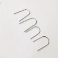 0.7mm Line Diameter Factory Supply  Simple Jewelry Making Parts Earring Hooks Diy Jewelry Accessories Ear Hooks