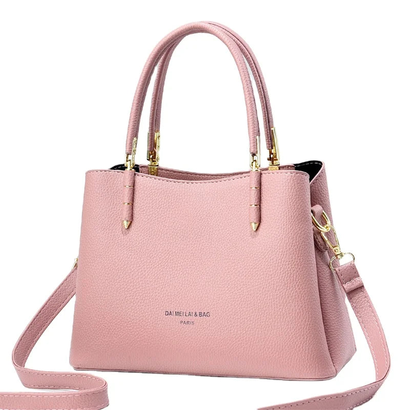 Fashion Trend Women Crossbody Bag Elegant Large Capacity Shoulder Handbag