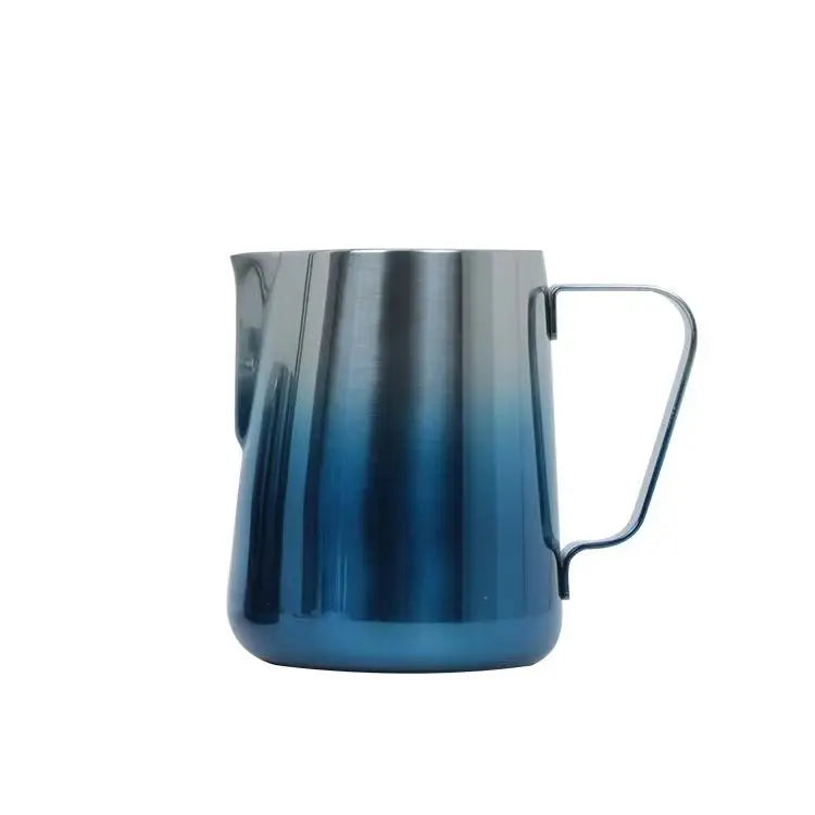 Customize Laser logo 51 53 58mm Stainless Steel Milk Jug with Design Milk Jug 350/600ml Milk Jug