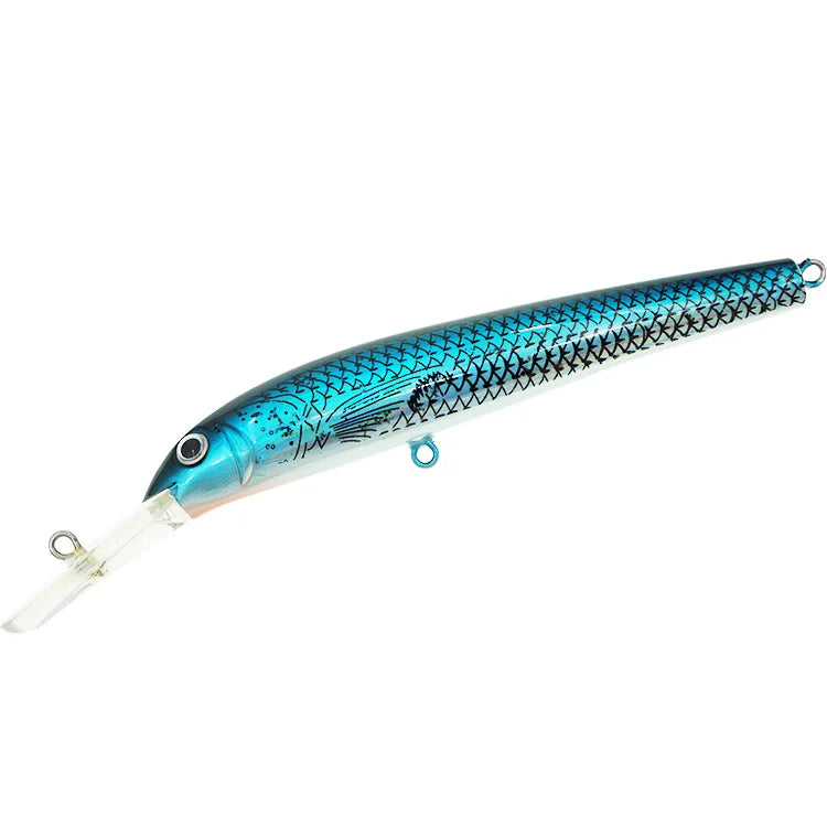 18cm 30g Blank Lures Unpainted Hard Plastic Fishing Lure Blank Minnow Lure Body