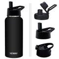 YEWAY RTS Brand Factory Supply Double-Walled Stainless Steel Vacuum Insulated Sports Water Bottle