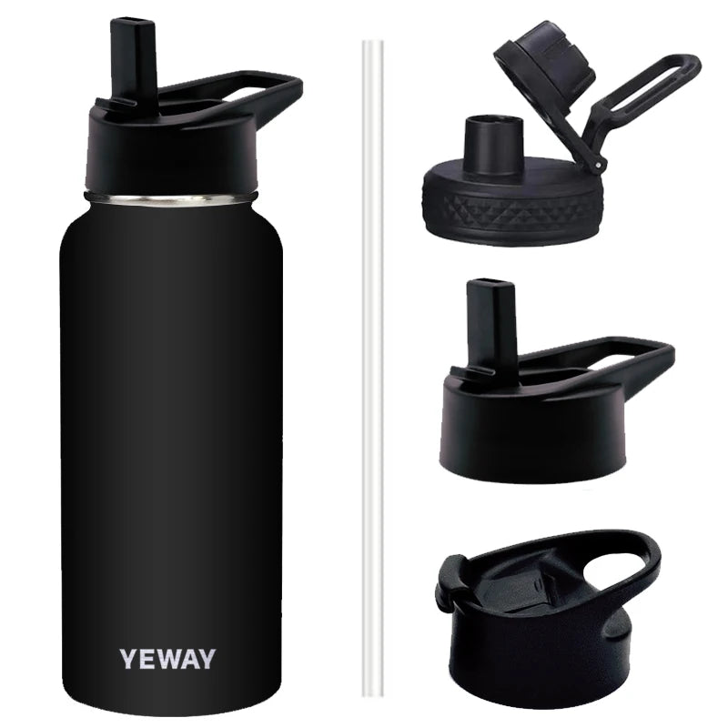 YEWAY RTS Brand Factory Supply Double-Walled Stainless Steel Vacuum Insulated Sports Water Bottle