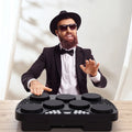 Battery Operated Digital Drum Electronic High Level 7 Velocity-sensitive Pads with Smart Lights