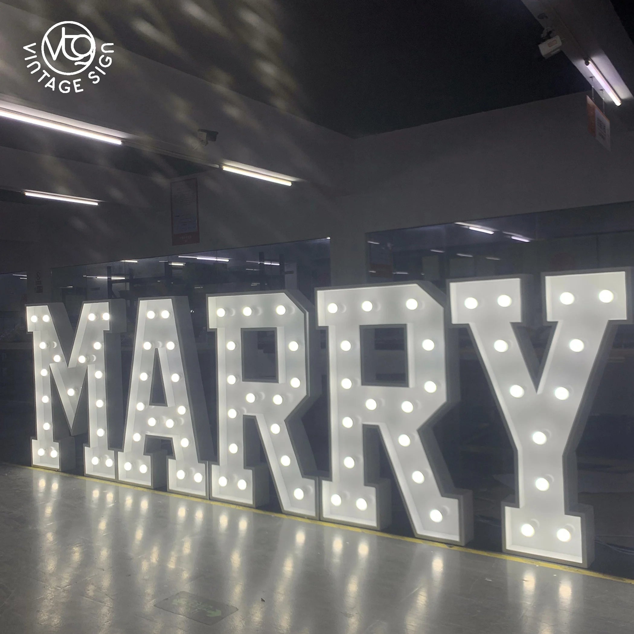 4ft Marquee 5ft Large Led Light Letters Decorative Lettering With Factory Prices