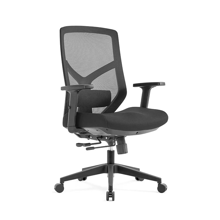 2023 NOEL Mid Back Molded Foam Seat Staff Chair with Lumbar Support