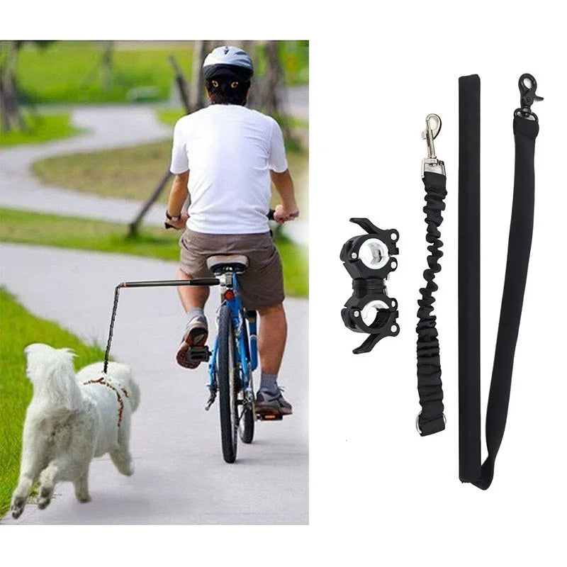 Hot Sale Multi-functional Outdoor Travel Hands Free Dog Exercising Training Jogging Cycling Bike Leash