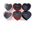 Luxury Large Extra Large PVC Transparent Cover 99 Rose Cardboard Paper Packaging Set Heart-Shaped Flower Box Two-Piece Set Gift