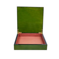 Hot Sale Luxury Chocolate Wooden Box New Design with Green Wood Finish Handmade and Varnished