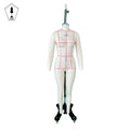 Jasmine Fiberglass Full-Body Female Dress Form Mannequin Stainless Steel Base Matte/Glossy Surface for Sewing Design Display