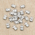 30pcs 13x8mm Bear Charms 316 Stainless Steel Cute Pendant Charms DIY Jewelry Making Findings for Necklace Bracelet