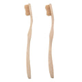 2024 Tingsheng Disposable Bamboo Toothbrush Made with Natural Bamboo