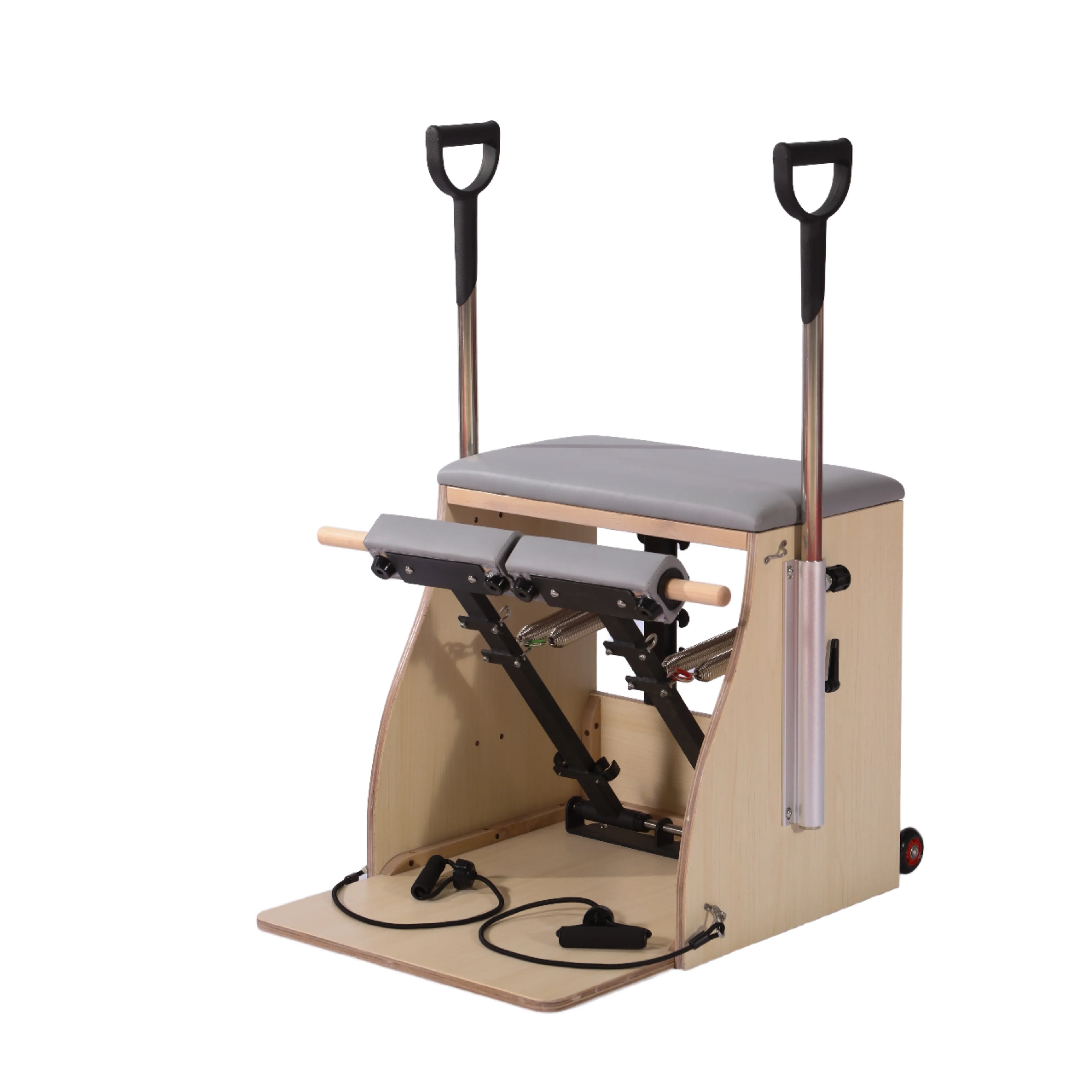 Sweat Sweet Maple Wood Wunda Chair Portable Pilates Reformer Home Fitness Studio Health Multifunction Adjustable Durable