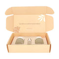 Chic Nude White Paper Package Design Tin Biodegradable for Pvc Travel Cosmetics Mailing Packaging Cosmetic Packaging Boxeses