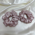22mm Silk Scrunchies With Large Crystals Shiny Scrunchies Clothes Decoration
