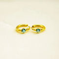 Luxury Custom 18k Gold Stainless Steel 5A CZ Hoop Earrings for Women Non-Tarnish Flower Shaped Drop Dangle Gift