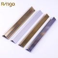 Wholesale Custom Polished Gold Aluminum L Angle Tile Trim Modern Design Metal Decorative Edge Trim for Exterior Tiles