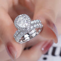 Custom Ring Jewelry MSR-894 Fashion Design Engagement Ring 925 Silver 2.39CT E VS2 Pear Cut Moissanite Ring