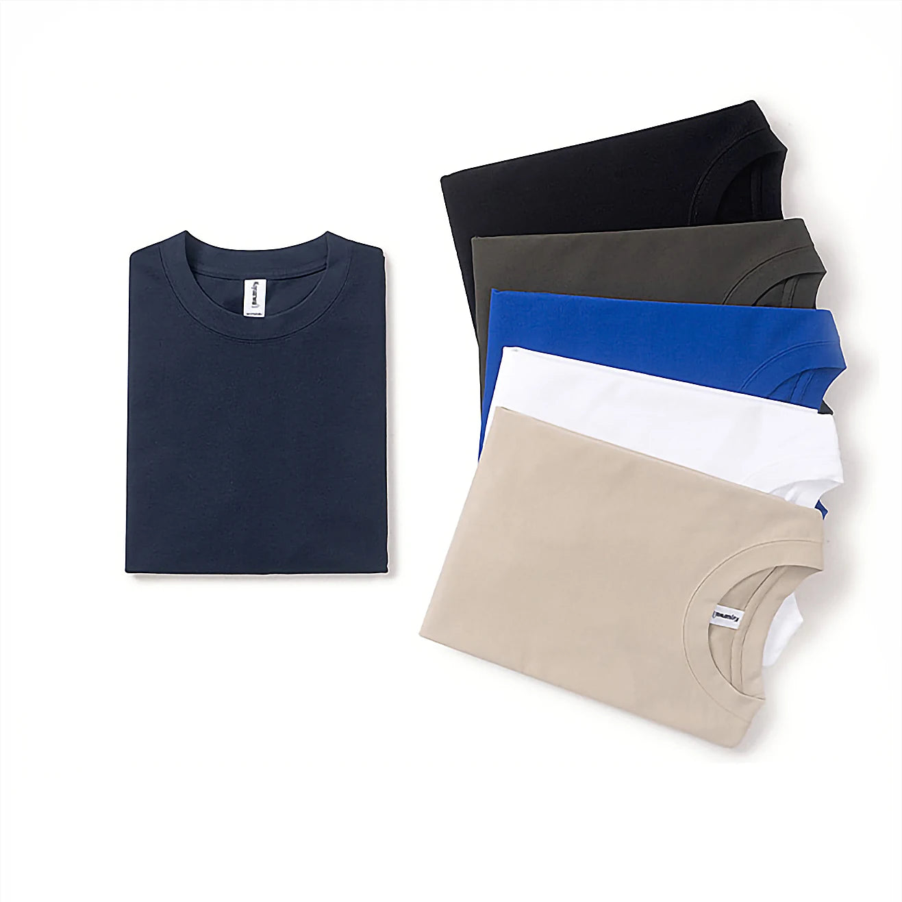 100% Cotton Heavyweight T Shirt Drop Shoulder T-shirts 240gsm T Shirt