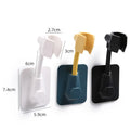 Universal Adjustable Eco-Friendly Chrome Finish Wall Mounted Shower Head Bracket Holder for Bathroom