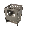 JWQ-013 Hot Sale Outdoor Folding Firewood Stove Portable Camping Lightweight Titanium Stove
