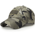 Embroidery Snapback Dad Hat Sports America Trucker Cap New Men  Camouflage Baseball Cap Gorras