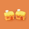 Kawaii Bread House 3D Resin Charms Miniature Resin Craft Ornaments for DIY Garden Home Bonsai Decoration Doll House Mini Toy