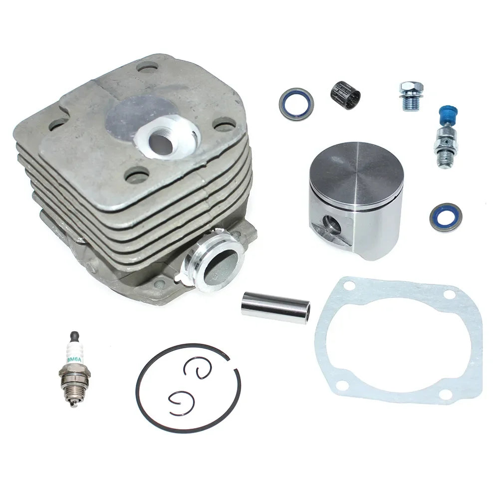 48mm Round Cylinder Piston Kit for Hus 362 365 371 372 375K 362XP 365H 371K Chainsaw OEM#503691073 503939372 503691072