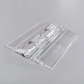 Guangdong Supplier Plastic Piano Hinge Clear Acrylic Hinge for Box 45x38mm