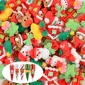 Popular 3D Alloy Metal Resin Christmas Nail Art Design Rhinestones Nails Charm for Nails Decoration Supplies