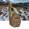 Camo Side Smell Proof Tactical Sling Bag Hunting Bag for Men Bag Tactical Daypack Molle