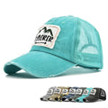 Wholesale EXPLORER Letter Embroidery Worn Out Distressed Cotton Baseball Caps Custom Logo Washed Vintage Trucker Hats