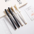 Luxury Best Writing Metal Ball Point Pen 0.5mm Width Custom Logo Personalized Heavy Advertising Promotion Gift