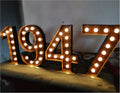 Factory Price LED Bulbs Letters Signs Digital Letters Signs