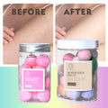 Deeply Moisturize and Repairs Sugar Candy Body Bath Scrub Balls for Christmas Gift